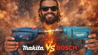 Bosch vs Makita Drill Machine 🔥 कौन सी Best है? | Full Power Test 