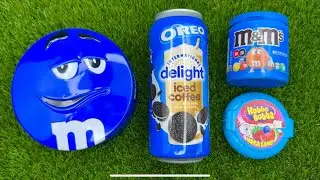 Satisfying video Asmr lollipops candy unboxing Unpacking and Mixing Rainbow Candy in 1 M&M'S Boxes