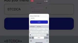 #relai invite code - BTCDCA - how to find yours - how to add it to your app? Profile - Invite Code.