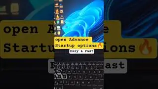Откройте расширенные параметры запуска #windows11 #shortts #shortcutkeys #tipsandtricks