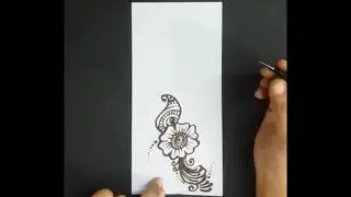 Latest arabic mehndi design for rakhi... Mehndi ideas by CrEaTiVe MiNd #502