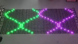 LED Mesh Screen Factory Test: From Dark to Dazzling (Full Color Modes!)