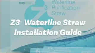 Z3 Waterline Purification Straw Installation