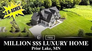 Million Dollar Luxury Home For Sale in Prior Lake MN | Minnesota Home Tour Real Estate
