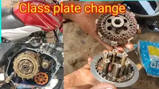 How to change class plate of discover 100 T || class plate kaise change Karen, Motor Machanic Asim