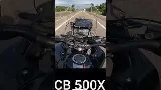 Acelerando forte CB 500X