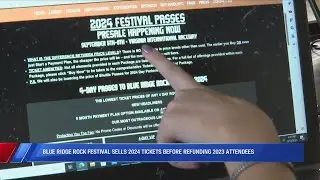 Blue Ridge Rock Festival selling 2024 tickets despite countless people still waiting for refunds fro