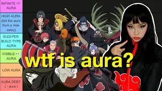 ranking akatsuki members by AURA
