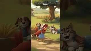 Story for Kids - The Little Red Hen 🐔 | Kids learning videos
