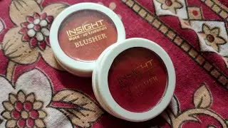 Insight Cosmetics Cream Blusher Review| 03 - Dusty Rose| 06 - Caramel Eclair ❤️