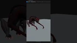 Gloom Hope Game Project: New Monster (Scout Type) #gloomhope #animation #monster #unrealengine