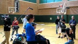 ALS Survivor, Matt White delivers Speech to Butler Bulldogs Before Game