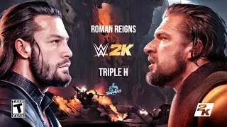WWE Throwback Wilson - Roman Reigns vs Triple H  [WWE][2K23]