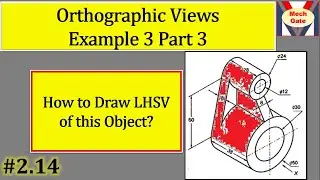 How to draw LHSV of the Object?  Example 3 | Part 3 | MechGate