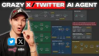 Я построил этого безумного ИИ-агента X/Twitter в n8n