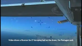 Russian jet downs US drone: Raw video