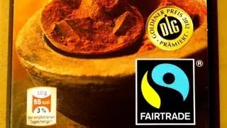 Fairtrade Dark Chocolate sold in the LIDL Supermarket