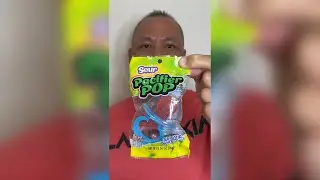 👂ASMR FLIX CANDY SOUR PACIFIER POP CANDY STRAWBERRY FLAVOR EATING SOUNDS👂ORIGINAL LENGTH👂