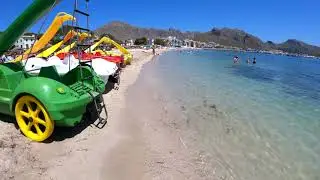⛱️ Puerto Pollensa Beach, Mallorca Spain