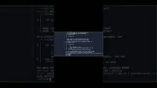 Variables in Rust   #RustLang #ProgrammingTips #VariablesInRust