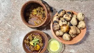UP61 Style Mutton Handi with Bhauri | Gaon ka Asli Swad 😋