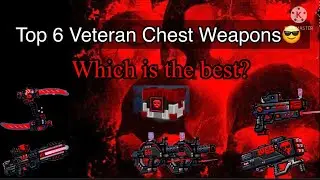 Top 6 Veterans Chest Weapons in Pixel Gun 3D