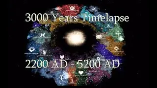 Stellaris:Apocalypse 3000 Years Timelapse [4k 60Fps]