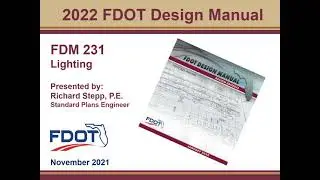 FDOT FDM 231 - Lighting