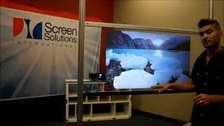 Anti Glare Film with Interactive Rear Projection Film