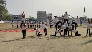 Yoga presentation by BMPS LALGANJ STUDENTS IN SPARDHA 2025