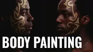 My African Acrylic body painting video teaser