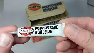 Polystyrene Adhesive AIRFIX 1978 #airfix #airfixmodels #scalemodel #childhoodmemories #youtube