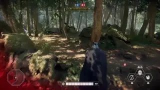 Battlefront 2 grinding hero milestones!