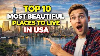 Top 10 Most Beautiful Places to Live in the USA 🇺🇸 | America Travel Documentary | #unitedstates 