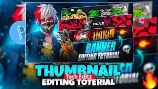 @TechEditz54 God Level Thumbnail Editing Tutorial ☠️🔥 | Make Thumbnails Like Tech Editz |DixuEditz 