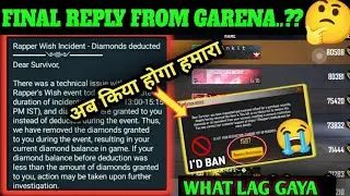 TODAY LAST REPLY FROM GARENA ff diamond glitch today, free fire diamond glitch today, diamond bleach