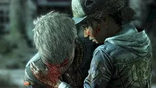 Pleading To Violet Choice - AJ Kills Marlon - Ending - Walking Dead Final Season 4 Telltale