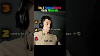 Top 3 Funniest Horror Game Moments 💀  Fear Won Instantly #funnyclips #funny #horrorgame #gaming