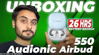 Audionic Airbud 550  Review | Unboxing, Features & Gaming Mode | Best Slide Earbuds 2025