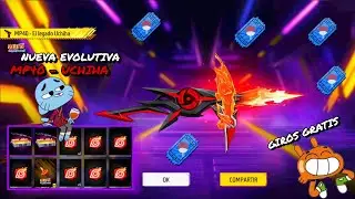 ¡SACANDO LA NUEVA MP40 LEGADO UCHIHA CON 3000 DIAMANTES 💎😱! RULETA DE TOKENS FF X NARUTO SHIPPUDEN 