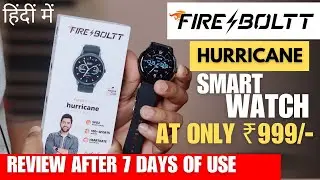 Fire Boltt Hurricane 1.3 Smart Watch Unboxing Review With Complete Setup And Gym Test | In Hindi
