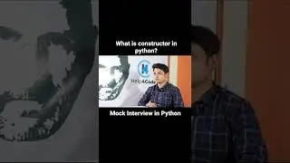 what is constructor in python? by Prashant sir I 