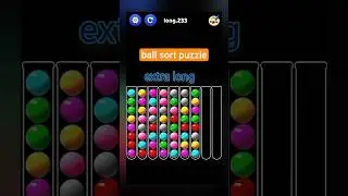 ball sort extra long sloving#shortvideo #ball #sorts