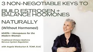 3 Ways to Build Estrogen Naturally  in Perimenopause & Menopause (Beyond Hormones)