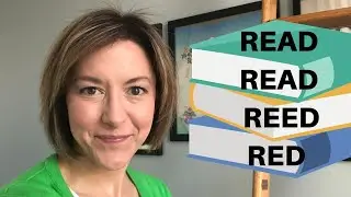 Learn to Pronounce RED, READ, READ, REED - American English Homophone & Heteronym Pronunciation