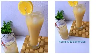 Homemade LEMONADE. #lemonade #lemon #drink 