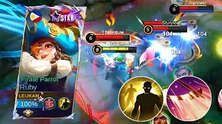 THIS ULT FLICKER COMBO WITH DAMAGE RUBY COOKS!!🗣️🔥 BEST RUBY BUILD AND ROTATION 2024