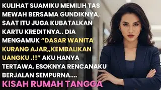 SUAMIKU MEMBELIKAN TAS MEWAH UNTUK GUNDIKNYA PAKAI UANGKU ..KU BLOKIR DAN RASAKAN AKIBATNYA...!!