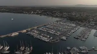 😍 Marina Footage ⚓ - Drone - 📽 No Copyright Video for Vlogging 😍
