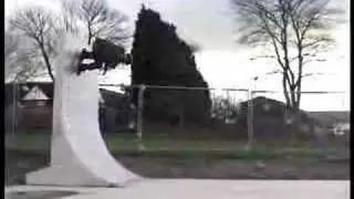 Casual Skateboarding rider Lee Santer at South Park